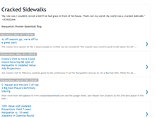 Tablet Screenshot of crackedsidewalks.com